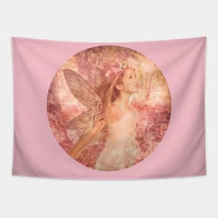 Cute Fantasy Fairy Tale Magic Spring Fairy Tapestry