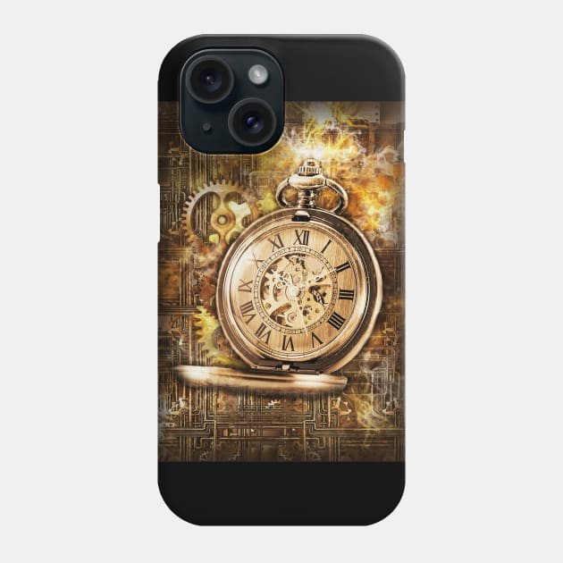 Watch steampunk Phone Case by Durro