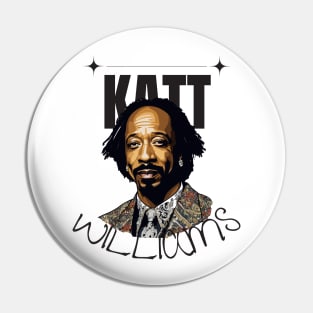 Katt Williams Fan Art Pin