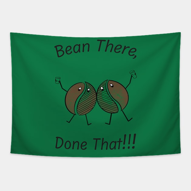 Bean There Done That! Tapestry by Twisted Teeze 