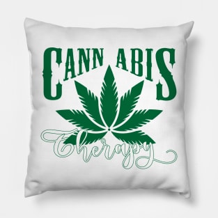 WEED, CANNABIS THERAPY Pillow