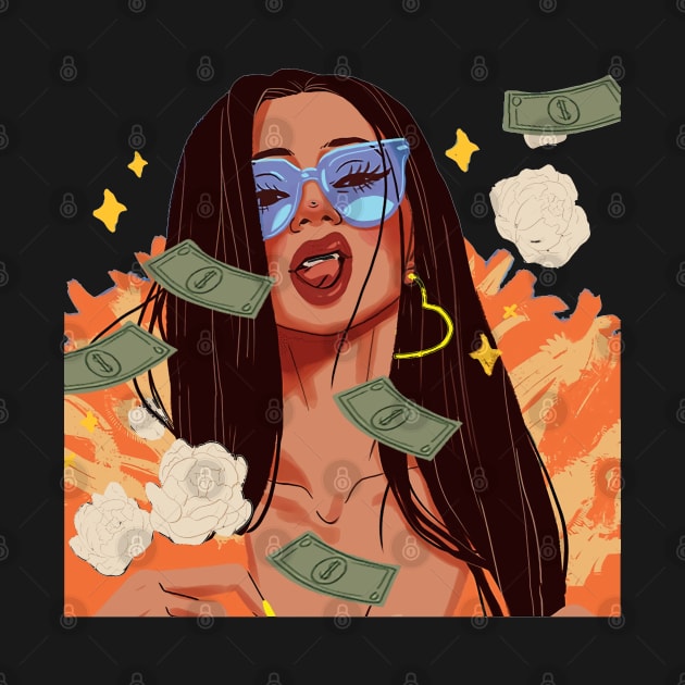 cardi b awesome by weenoliumco