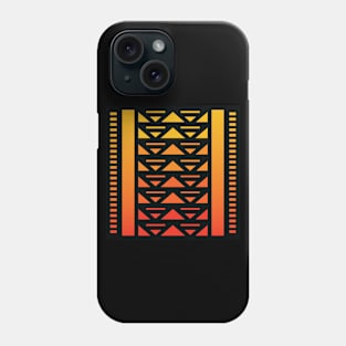 “Dimensional Flow” - V.4 Orange - (Geometric Art) (Dimensions) - Doc Labs Phone Case