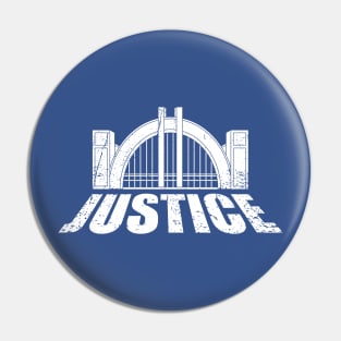 Justice Place Pin