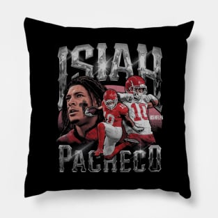 Isiah Pacheco Kansas City Vintage Pillow