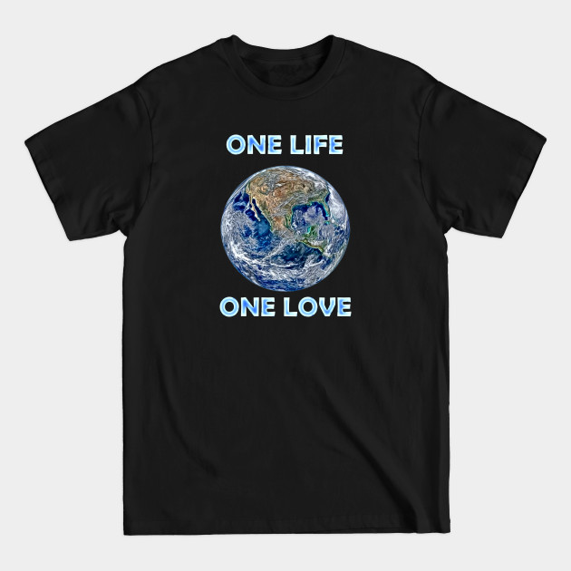 Discover The Earth: One Life - Climateactiontp - T-Shirt