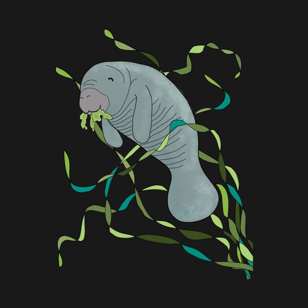 Happy Little Manatee (Trichechus manatus latirostris) by StephJChild