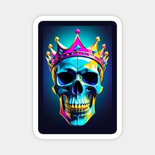 KING SKULL HOME DECOR Magnet