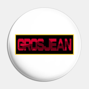 Romain Grosjean Pin