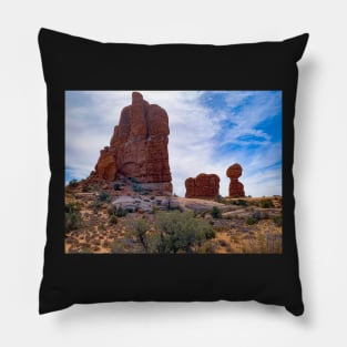 Rock formation in Arches National Park Pillow