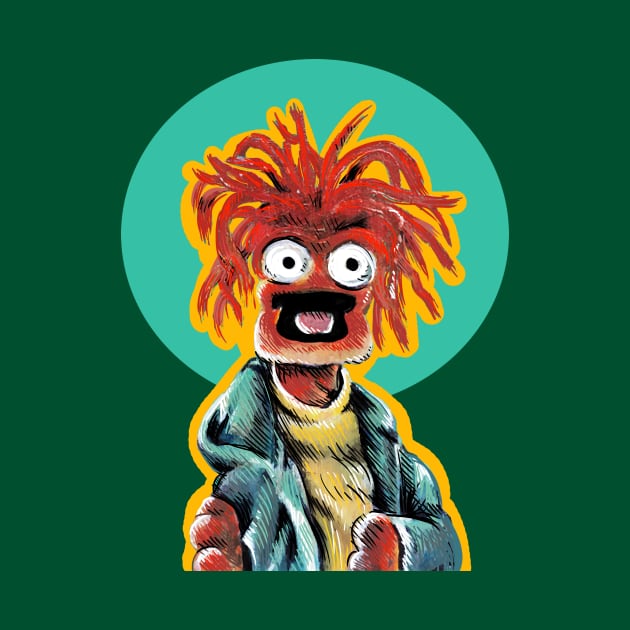 Pepe the King Prawn Muppets Fan Art Illustration by CatsandBats