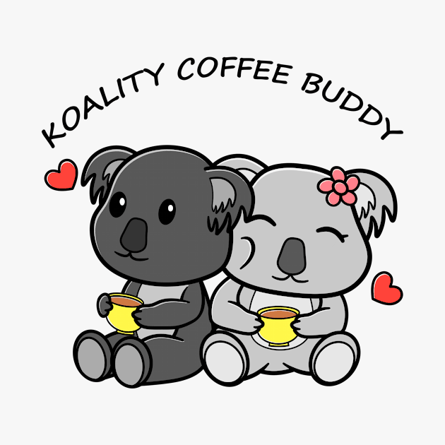 TOTALLY Koalified Koality Coffee  Buddy  Koala Valentine by Bubbly Tea