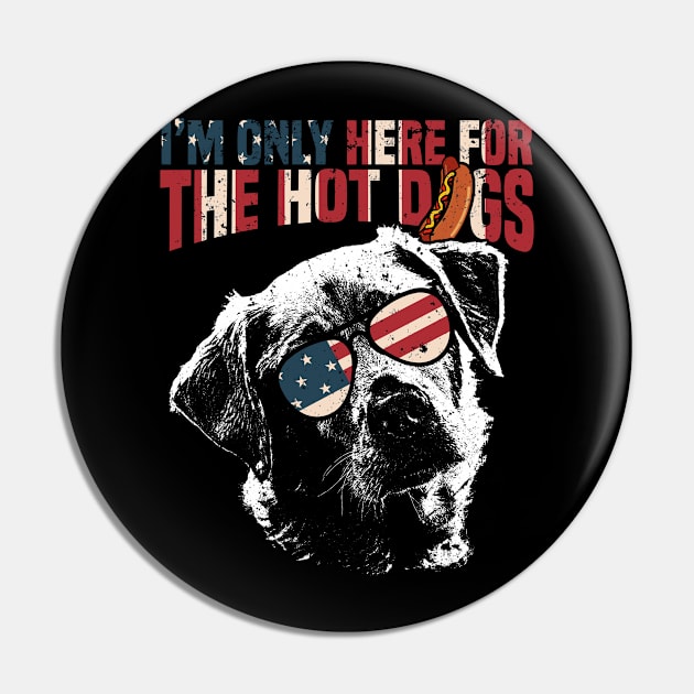 Labrador Shirt Funny 4th of July Pup Tee Pin by Madfido