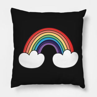 Rainbow Pride flag Pillow