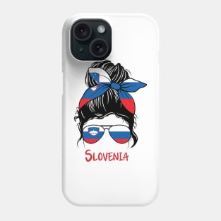 Slovenia girl, Slovenia Flag, Slovenia gift heritage, Slovene girlfriend,  ‎Slovenian Phone Case