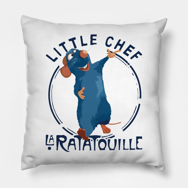 Ratatouille Tribute - Ratatouille Little Chef Kitchen - Epcot Remy Haunted Mansion - Pixar Rat Lion King Wall e - Up - ratatouille - Pirates Of The Caribbean - ratatouille -Tangled Pillow by TributeDesigns