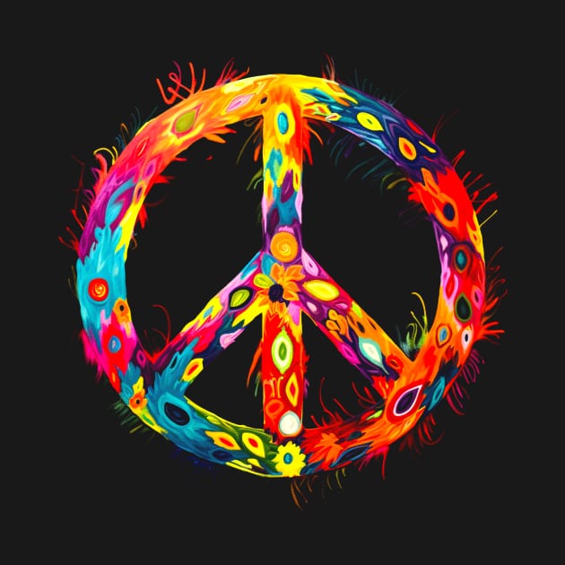 Psychedelic Peace Sign #3 by Butterfly Venom