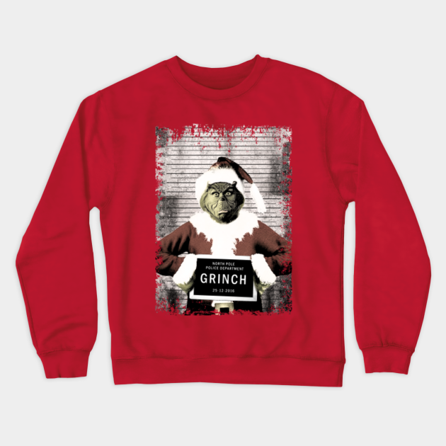 grinch crew neck sweatshirt