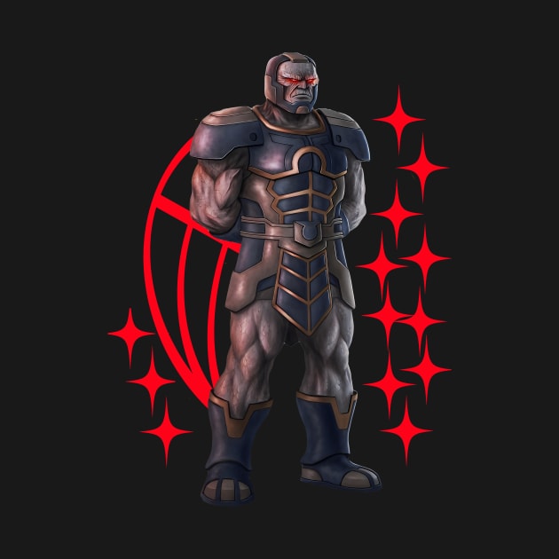 Darkseid cartoon by Alice Chevalier