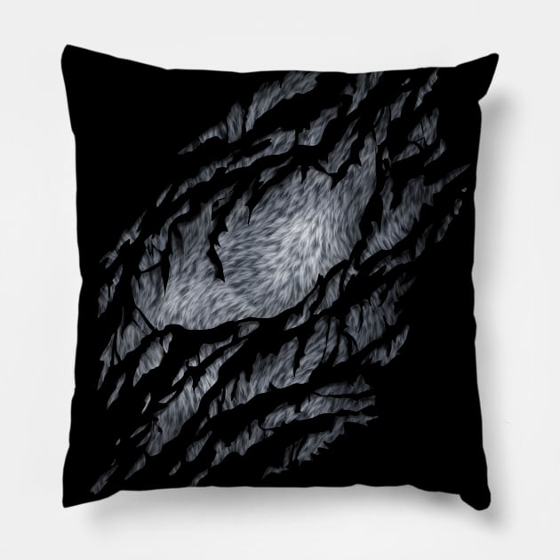 Werewolf Shift Pillow by Viergacht