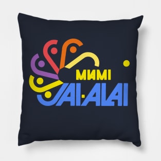 Miami Jai-Alai Pillow