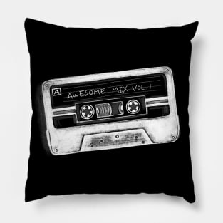 Awesome Mix Tape Pillow