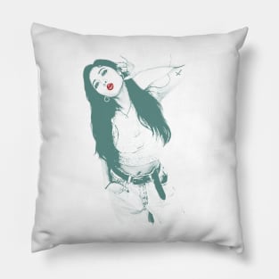 Kiss Me // 90s Aesthetic Design Pillow
