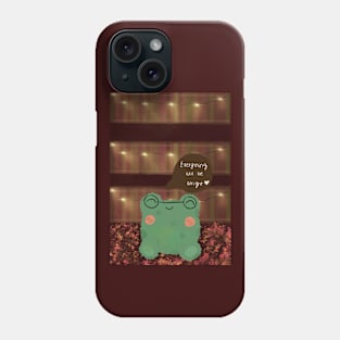 Everything will be alright frog Phone Case