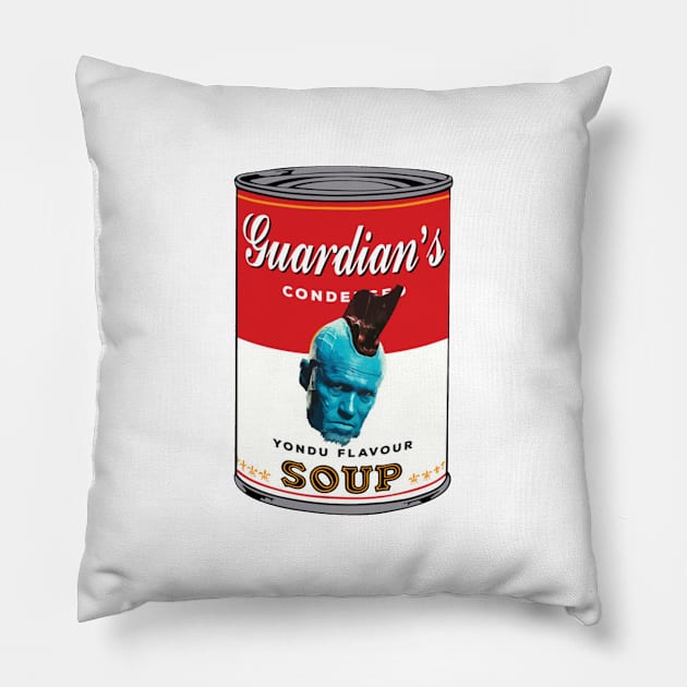 The Galaxy Yondu Soup Warhol Pillow by MelCerries