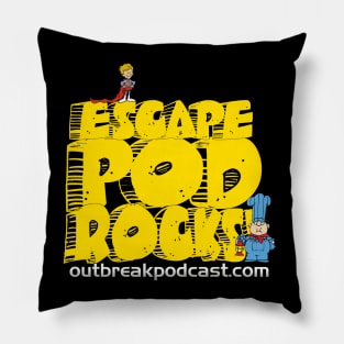 Escape Pod Rocks! Pillow