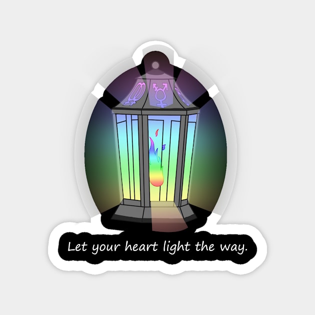 Gay Lantern Agenda Magnet by Saira Crystaline