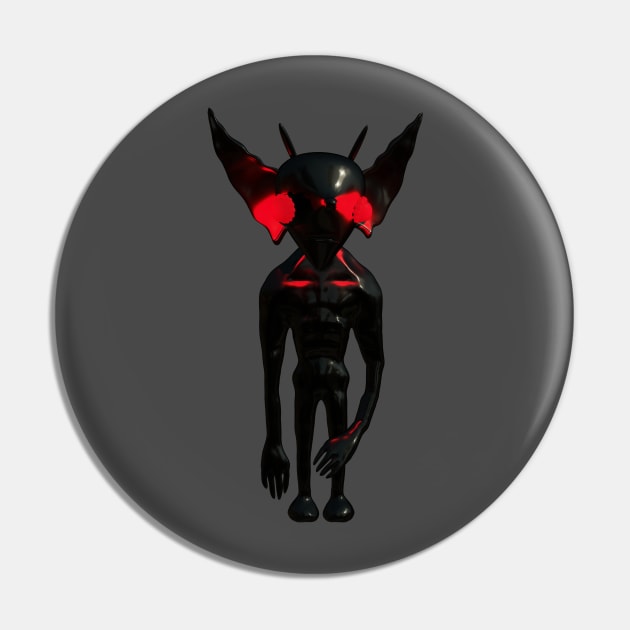 Hopkinsville Goblin Pin by JonHale