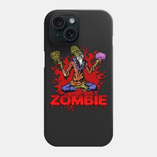 Zombie Zen Guru Phone Case