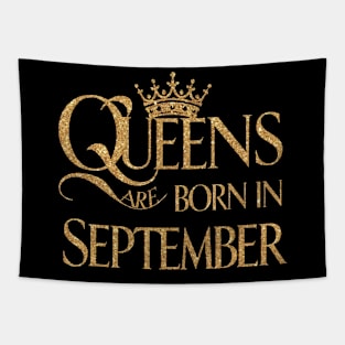 Queen Are Born In September Tapestry