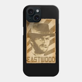 Clint Eastwood Retro Propaganda Phone Case