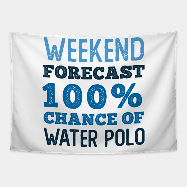 Chance of Water Polo 100 Percent Tapestry by neodhlamini