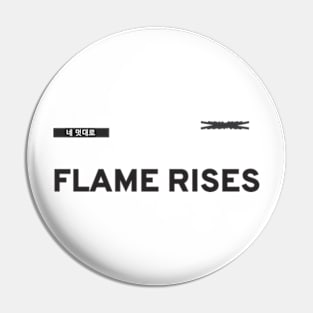 Le sserafim Flame Rises Concert 2 Sided Print Pin