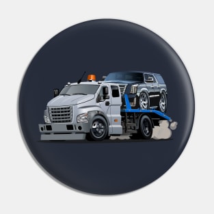 Cartoon tow truck Pin