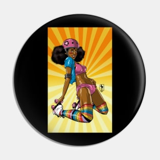 Derby Girl Pin