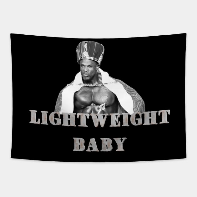 Ronnie Coleman Lightweight Baby Gym Meme Tapestry by TheDesignStore