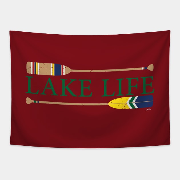 Lake life Tapestry by CKline