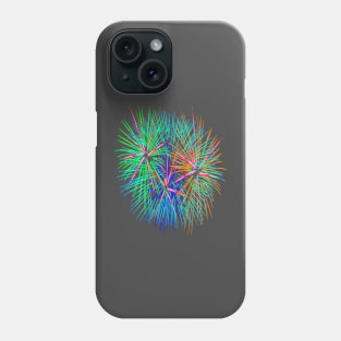 Light Up The Night Sky Colorful Fireworks Celebrations 5 Phone Case