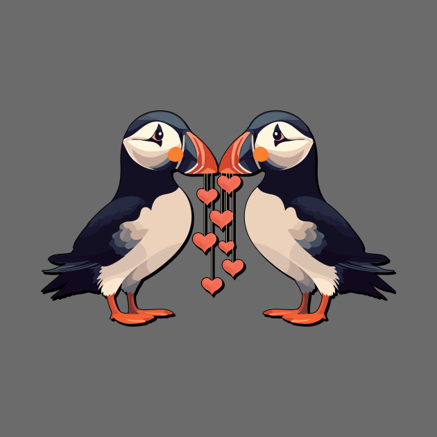 Puffin Lovin' by MonarchGraphics