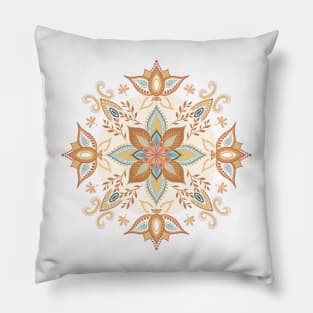 Sunset mandala Pillow