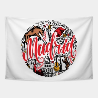 Madrid Modern Design Tapestry