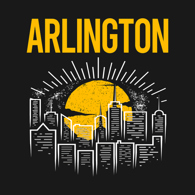 Yellow Moon Arlington by flaskoverhand