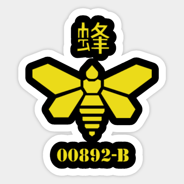 Discover Methylamine Bee - Breaking Bad - Sticker