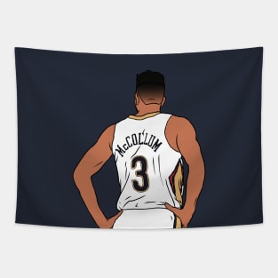 CJ McCollum Back-To Tapestry