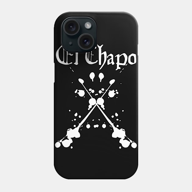 El Chapo - abstract blood Phone Case by RIVEofficial