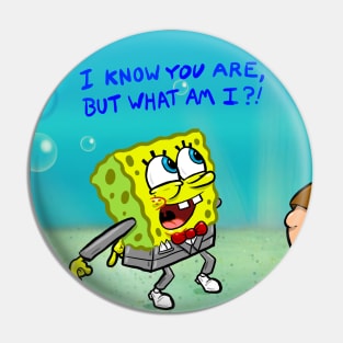 Pee-Wee and Spongebob Tribute Pin